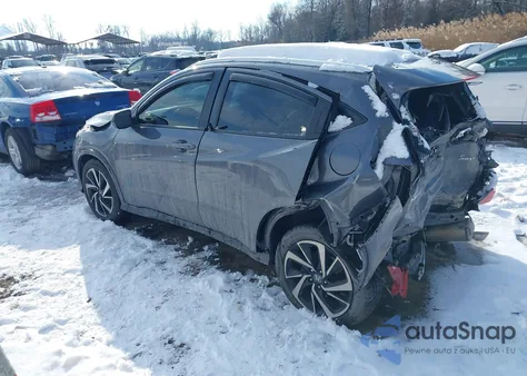 2019 Honda Hr-V Sport из США, поврежденный, VIN 3CZRU6H19KG714164